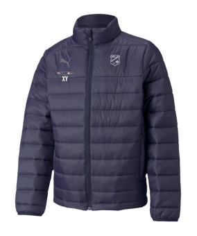 PUMA teamLIGA Light Jacke Kids Blau F06