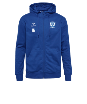 Hummel GO 2.0 Kapuzenjacke Blau F7045