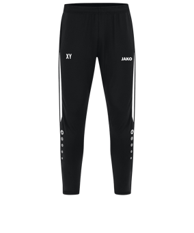 JAKO Power Trainingshose Schwarz Weiss F802