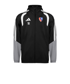 adidas Tiro 26 Regenjacke Schwarz