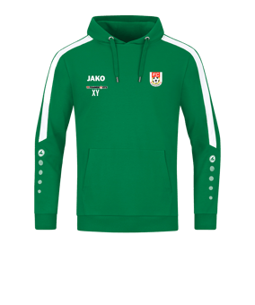JAKO Power Hoody Grün Weiss F200