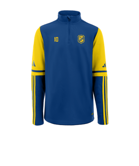 adidas Squadra 25 HalfZip Sweatshirt Blau Gelb