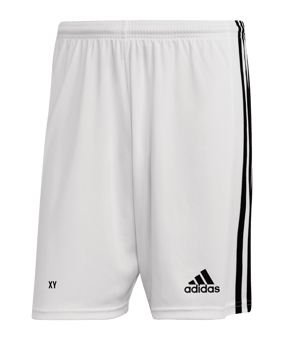 adidas Squadra 21 Short Weiss Schwarz