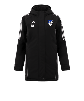 adidas Tiro 24 Kapuzenjacke Damen Schwarz
