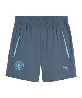 PUMA Manchester City PUMATECH Relaxed Woven Pantaloncini Grigio C26 - grigio