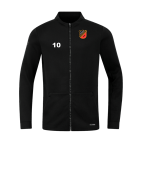 JAKO Pro Casual Jacke Schwarz F800
