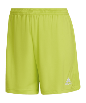 adidas Entrada 22 Short Damen Grün Weiss - gruen