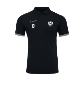 Nike Academy 25 Polo Schwarz F010