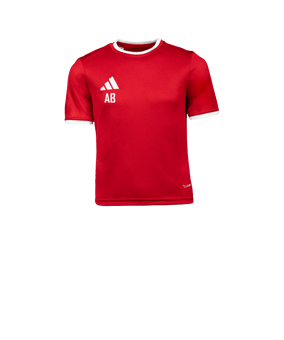 adidas Entrada 26 Trikot Kids Rot