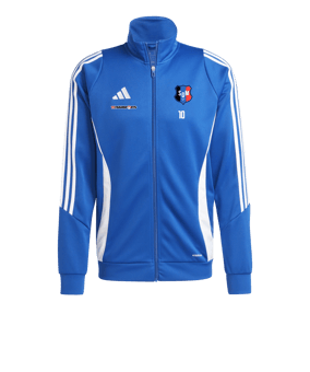 adidas Tiro 24 Trainingsjacke Blau Weiss