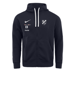 Nike Park 20 Fleece Kapuzenjacke Blau F451