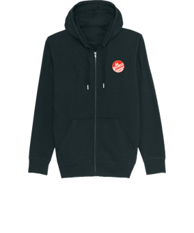 Merch Connector Zip-Hoodie Black | #wirkommenvondernerde