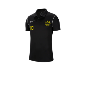Nike Park 20 Poloshirt Kids Schwarz F010
