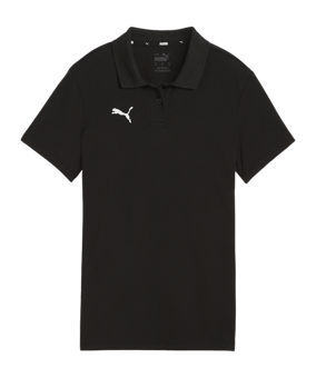 PUMA teamGOAL Casuals Poloshirt Damen Schwarz F03 - schwarz