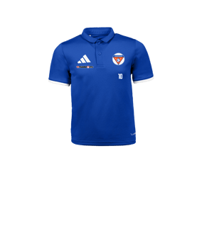 adidas Entrada 26 Polo Kids Blau
