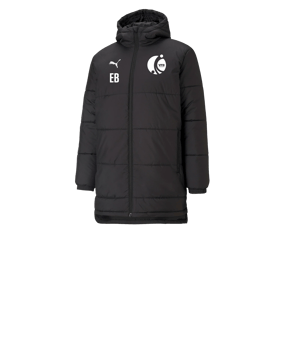 PUMA Bench Jacke Kids Schwarz Weiss F03