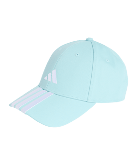 adidas 3 Stripes Baseball Cap Blau - blau