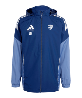 adidas Tiro 25 Competition Regenjacke Blau