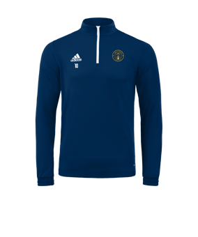 Sweat-shirt à demi-fermure éclair adidas Entrada 22 bleu