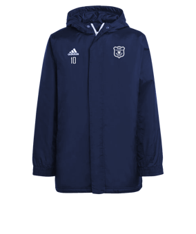 adidas Entrada 22 Stadium Jacke Blau