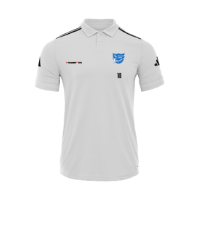 adidas Squadra 25 Polo Weiß