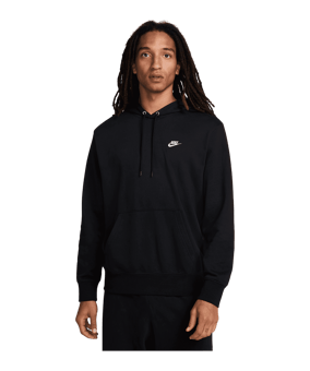 Nike Club Hoody Schwarz F010 - schwarz