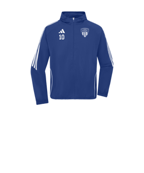 adidas Tiro 24 Windbreaker Kids Blau Weiss