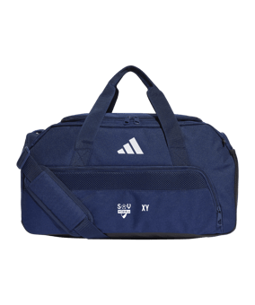 adidas Tiro League Duffel Bag Gr. S Blau Schwarz