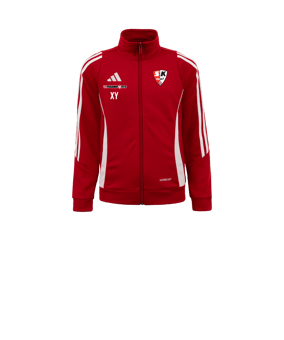 adidas Tiro 24 Trainingsjacke Kids Rot Weiss