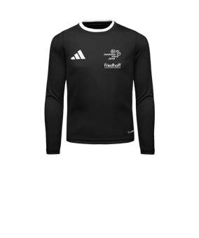adidas Entrada 26 Trikot Langarm Kids Schwarz