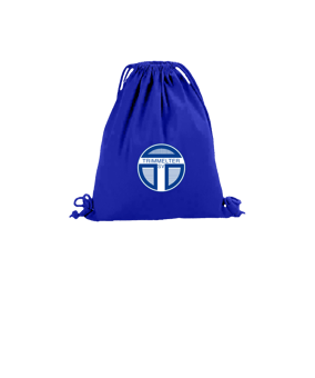 Merch Organic Premium Cotton Gymsack Bright Royal | #logo4c