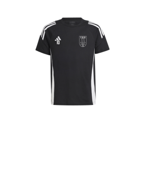 adidas Tiro 24 T-Shirt Kids Schwarz Weiss