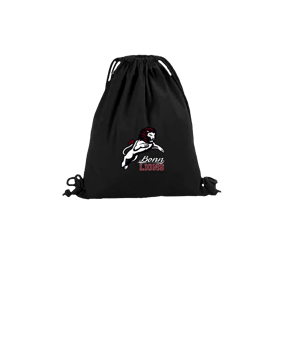 Merch Organic Premium Cotton Gymsack Black | #logo4c