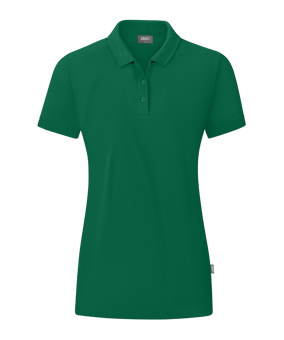 JAKO Organic Polo Shirt Damen Grün F260 - gruen