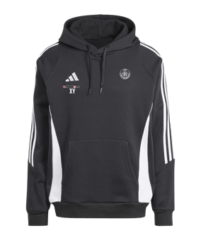 adidas Tiro 24 Hoody Schwarz Weiss