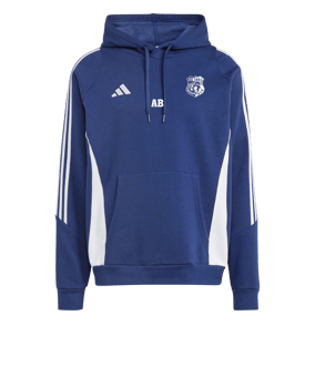 adidas Tiro 24 Hoody Blau Weiss