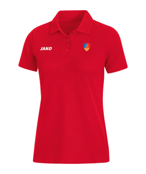 JAKO Base Poloshirt Damen Rot F01