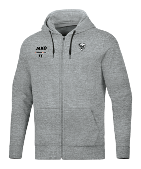 JAKO Base Kapuzenjacke Grau F41