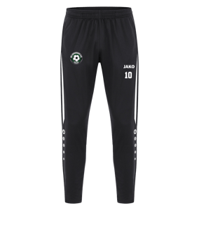 JAKO Power Polyesterhose Schwarz Weiss F802