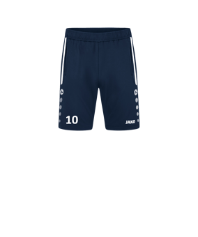 JAKO Allround Trainingsshort Blau F900