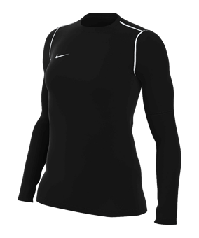 Nike Park 20 Sweatshirt Damen Schwarz Weiss F010 - schwarz