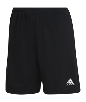 adidas Entrada 22 Trainingsshort Damen Schwarz - schwarz