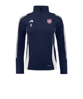 adidas Tiro 24 Trainingstop Damen Blau Weiss
