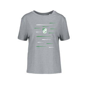 Merch Muser T-Shirt Women Heather Grey | #lines