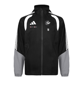 adidas Tiro 26 Competition Regenjacke Schwarz