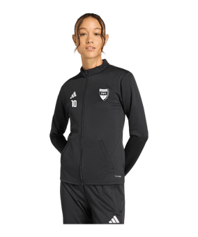 adidas Entrada 26 Trainingsjacke Damen Schwarz