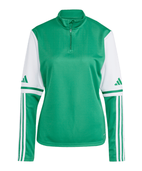 adidas Squadra 25 HalfZip Sweatshirt Damen Grün - gruen