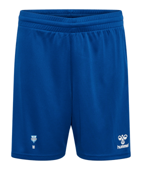 Hummel Essential short enfants bleu F7045 