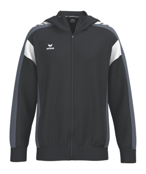 Erima Celebrate 125 Kapuzenjacke Kids Schwarz - schwarz