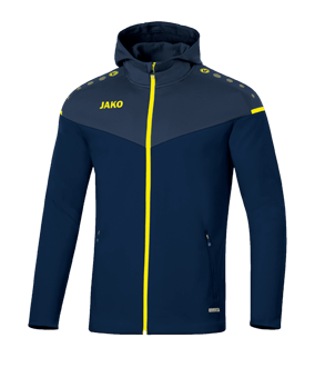JAKO Champ 2.0 Kapuzenjacke Damen Blau F93 - blau